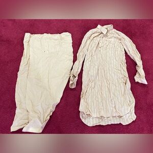 Cream Shalwar Kameez